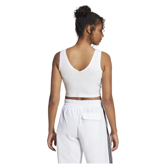 Adidas Γυναικεία αμάνικη μπλούζα Small Logo Single Jersey Cropped Tank Top